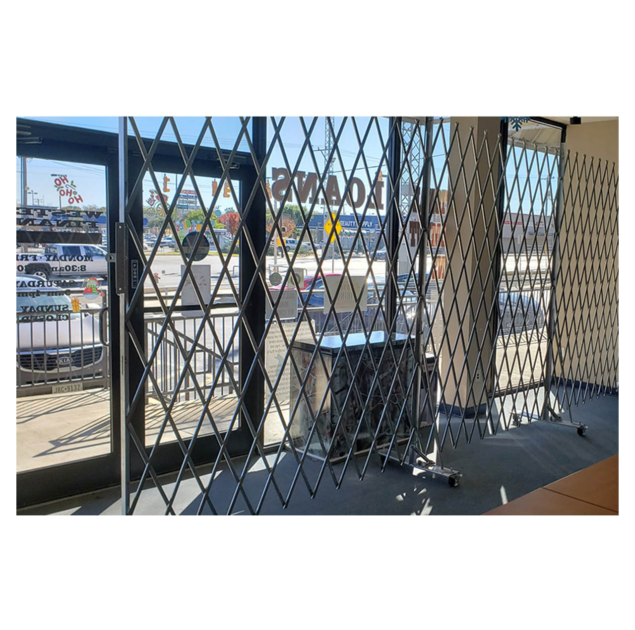 Illinois Engineered Access Control Portable Folding Security Gates