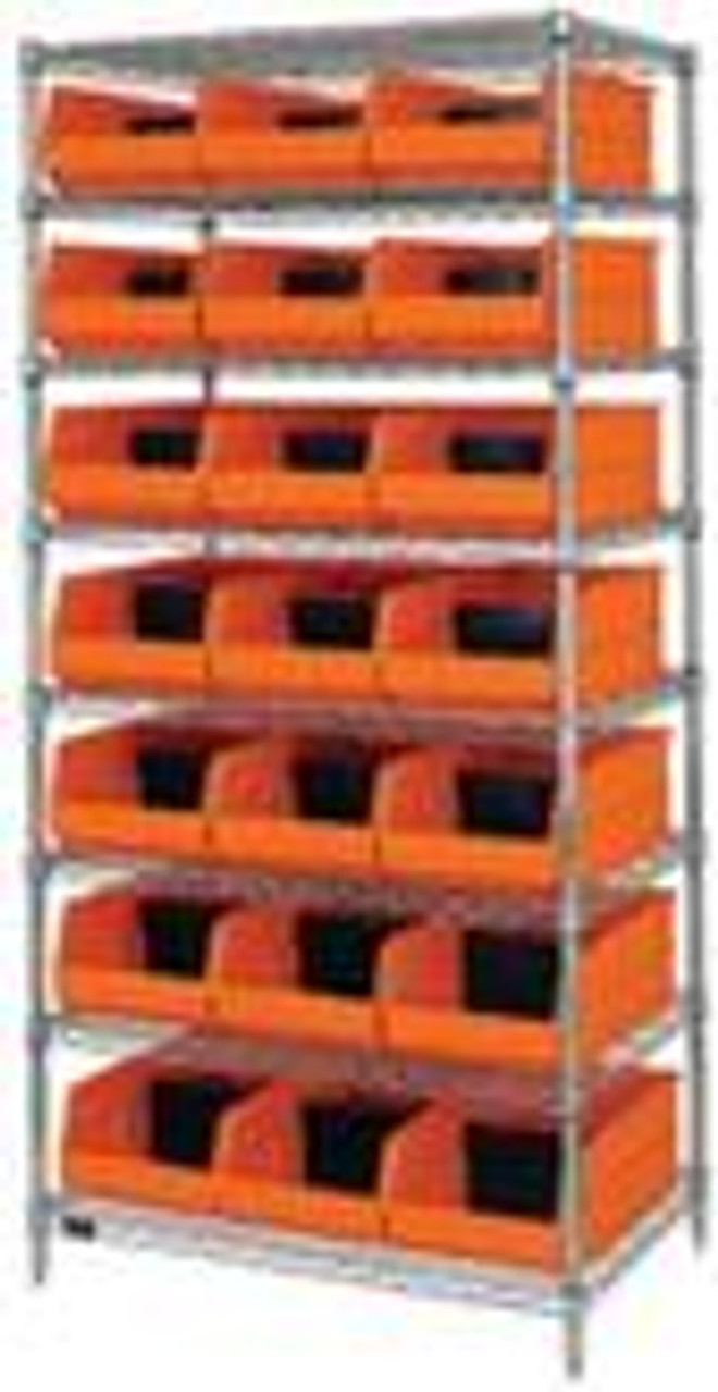 Shelf Bin Shelving Systems, Shelf Bin Systems, Shelf Bin Units, Plastic Shelf  Bins