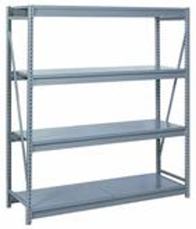 Lyon Bulk Storage Racks - 84 Inch Wide - Solid Steel Decking