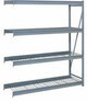 Lyon Bulk Storage Racks - 96 Inch Wide - Wire Decking