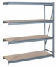 Lyon Bulk Storage Racks - 96 Inch Wide - Particle Board Decking