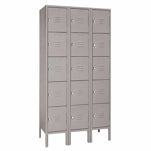 Lyon Five Tier Lockers | Durable Storage Solutions-Material Flow