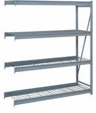 Wide Cable Rack Bulk Storage Racks - 72 Inch Wide - Wire Decking