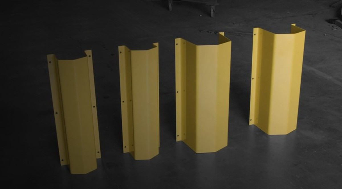 Secure WallMounted Steel Pipe Guards Material Flow