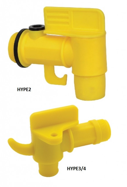 Action Pump Co. Plastic Drum Faucet with Pail Hook