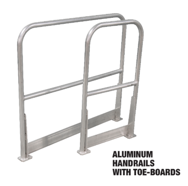 Bolt-on Aluminum Railings – Cotterman | Material Flow