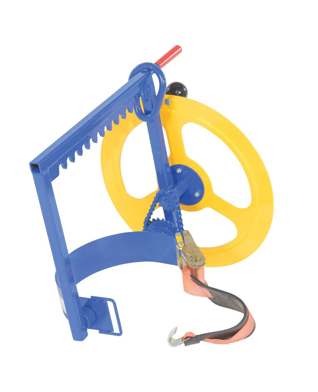 Hoist Mounted Pail Carrier and Rotator | Vestil | Material Flow