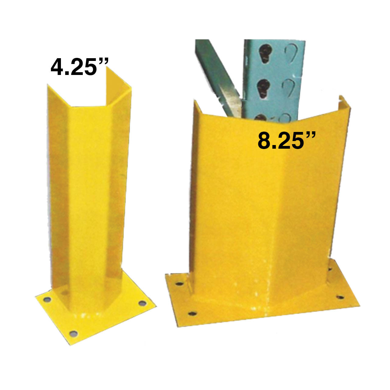 Apex Shaped Pallet Rack Post Protectors | Material Flow