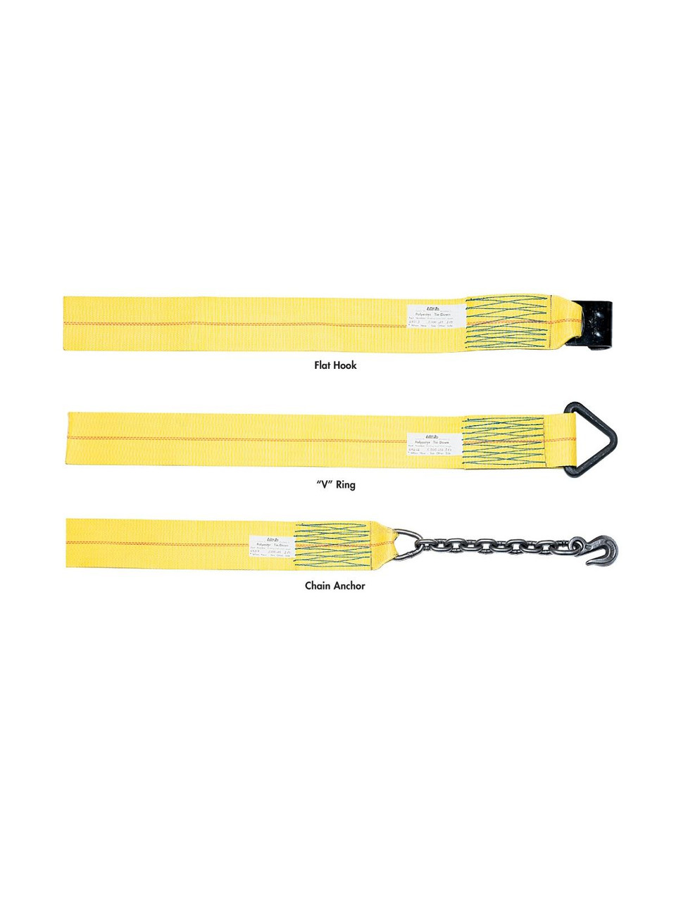 Liftex Inc Winch Straps