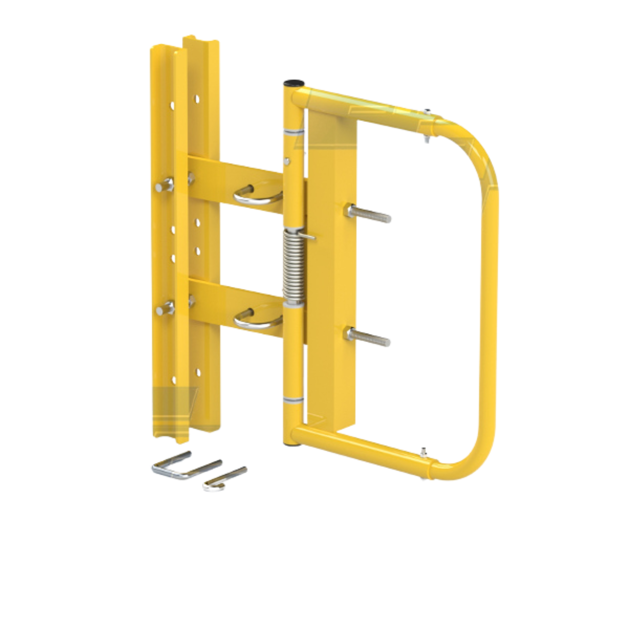 EGA Yellow Swing Gates – Safety Access | Material Flow