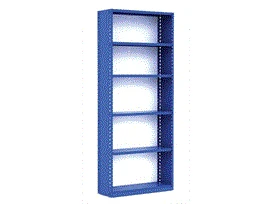 Borroughs Closed Shelving w/ Back | Material Flow