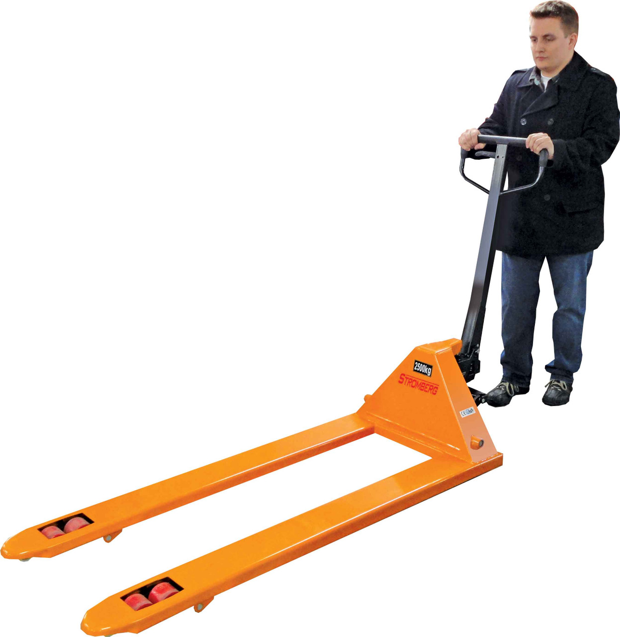 60-Inch Long Fork Pallet Jack | CPJ2760 | Material Flow