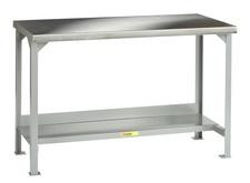 Little Giant Stainless Steel Top Welded Adjustable Height Workbenches
