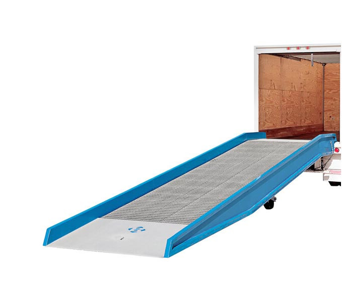 Scaffyard Ramp Portable Steel Yard Ramps by Bluff | Material Flow