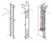 Ladder Industries Access Ladders - Basic Model with Cage