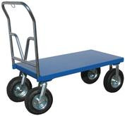 Vestil Pneumatic Tire Steel Platform Trucks