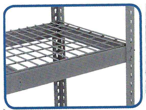 Material Flow 4 GA Wire 2 x 4 Mesh Double Wire Decking