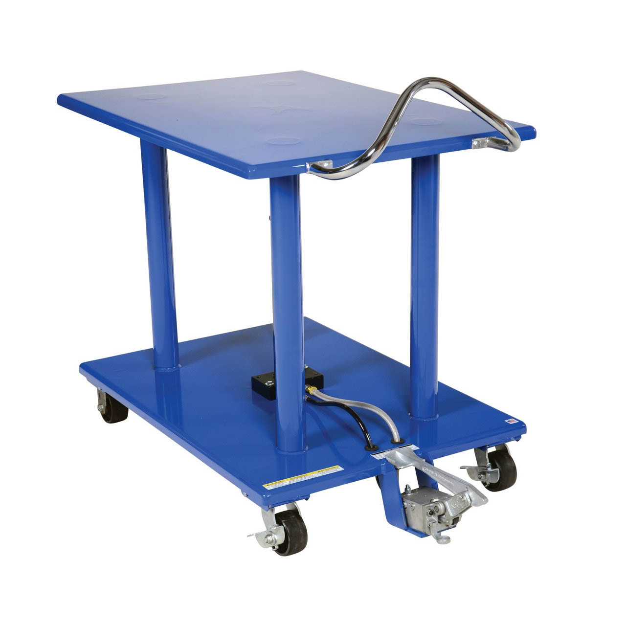 Working Table Posts Vestil Steel Hydraulic Post Tables | Material Flow