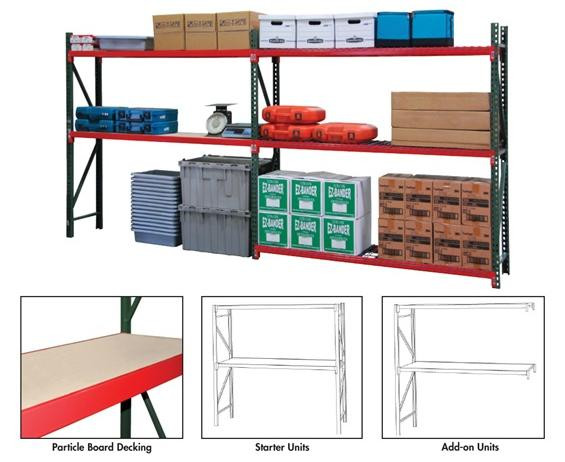 Starter Racking Jaken FastRak Starter Rack w/ Decking | Material Flow