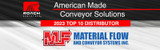 Material Flow Named Top 10 Distributor for Roach Conveyors