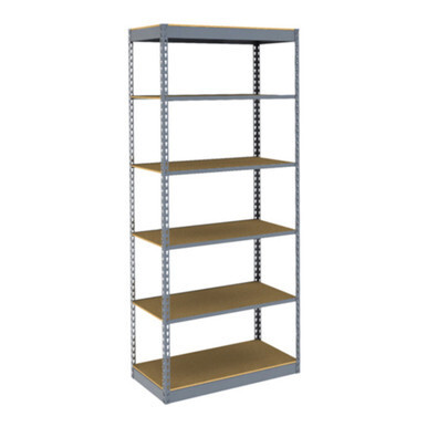 6-Shelf Boltless Shelving – Maximum Storage | Material Flow
