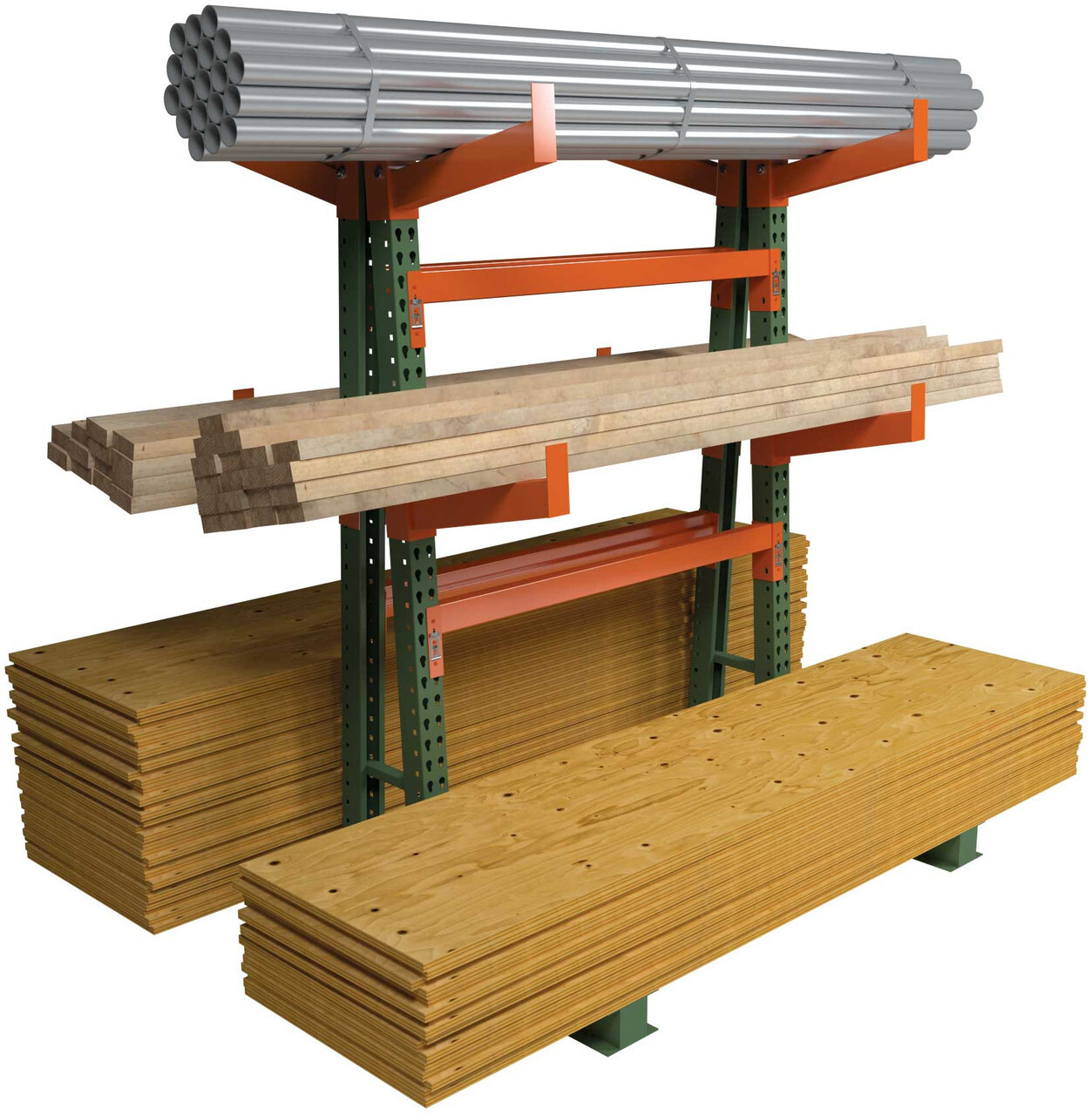 Material Fow Racks Heavy-Duty Cantilever Racks | Material Flow