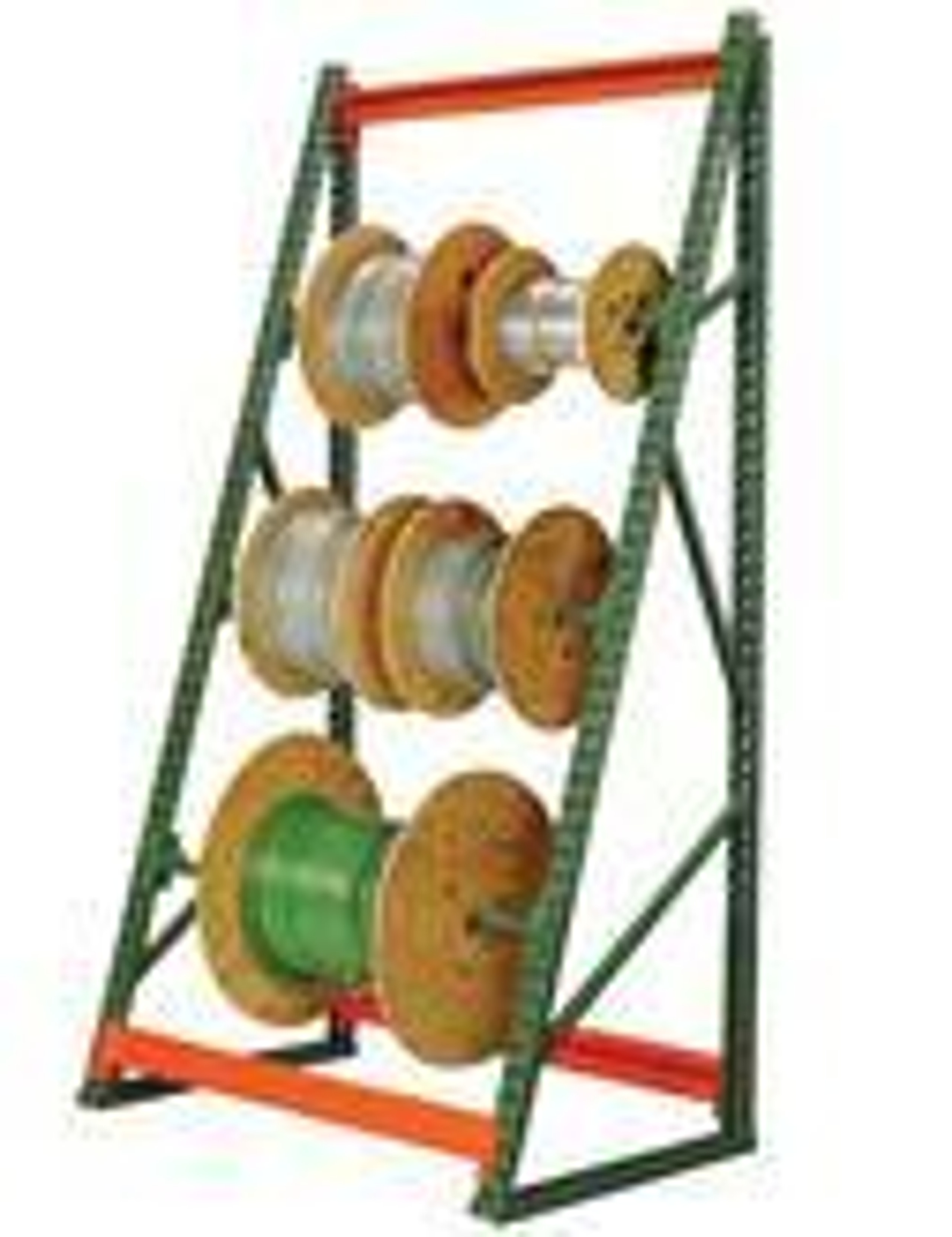 Industrial Cable Reel Racks Material Flow