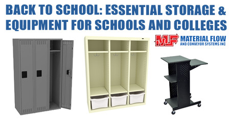 Back to School: Essential Storage & Equipment for Schools and Colleges