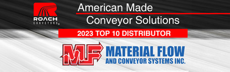 Material Flow Named Top 10 Distributor for Roach Conveyors