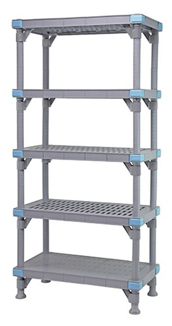 Quantum 74" Millenia 4 Vented 1 Solid Shelving Mixed Unit Quantum 74" Millenia 4 Vented 1 Solid Shelving Mixed Unit