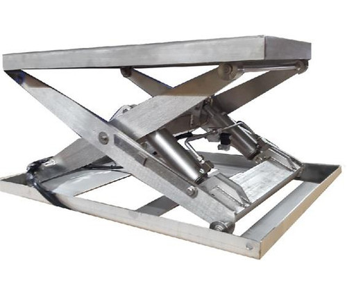 Superlift Material Handling Single & Double Stainless Steel Lift Wash Down Lift Tables