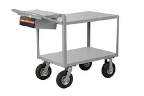 G-2436-9P-WSP Instrument Cart with Writing Shelf and Storage Pocket