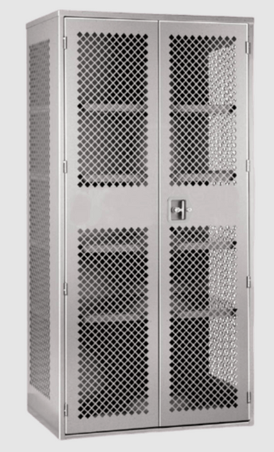 Pucel Extra Heavy Duty Storage Cabinets - Perforated Models Pucel Extra Heavy Duty Storage Cabinets - Perforated Models