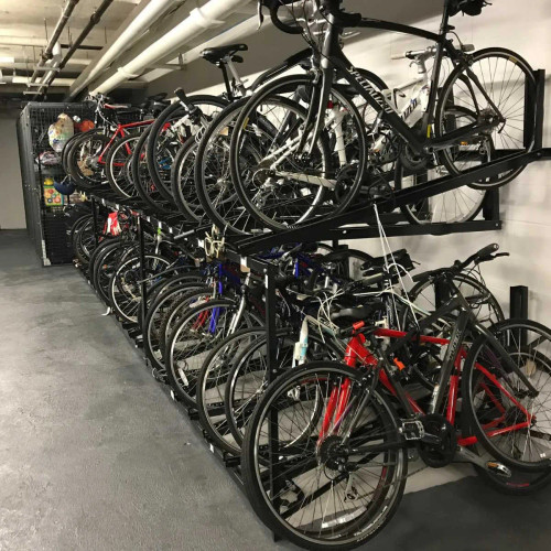 Material Flow Bike Stacker