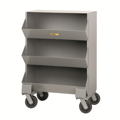 Little Giant Welded Steel Mobile Storage Bin Model No. MS1-1532-6PH