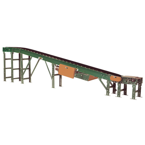 Roach 796RBF Roller Bed Inclined Floor-to-Floor Belt Conveyor