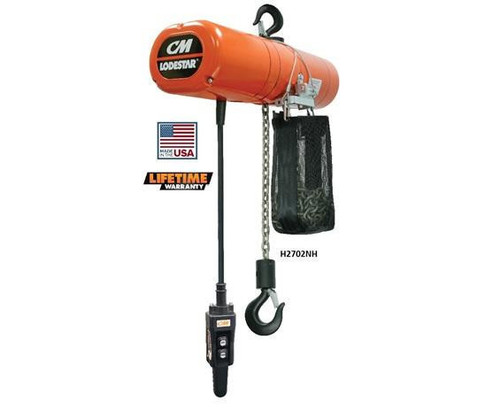 John Sakash CM LODESTAR Electric Chain Hoist SMO