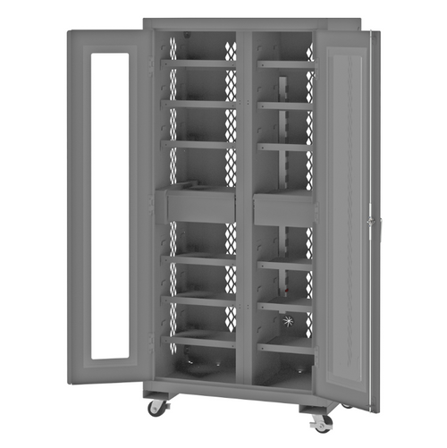 Durham 36 x 78 Secure Mobile Tool Charging Cabinet