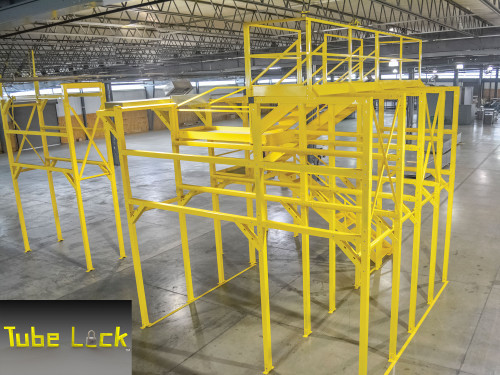 Roach Conveyor TubeLock Tubular Mezzanine & Conveyor Support System