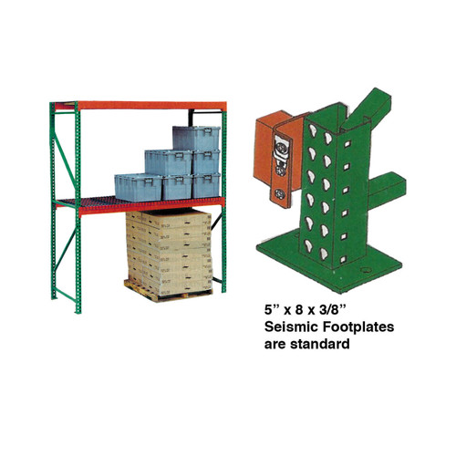 Material Flow Teardrop 5.5 x 96 Storage Rack Beams