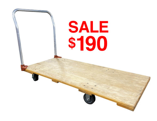 30 x 60 Hardwood Platform Trucks - New Condition Sale