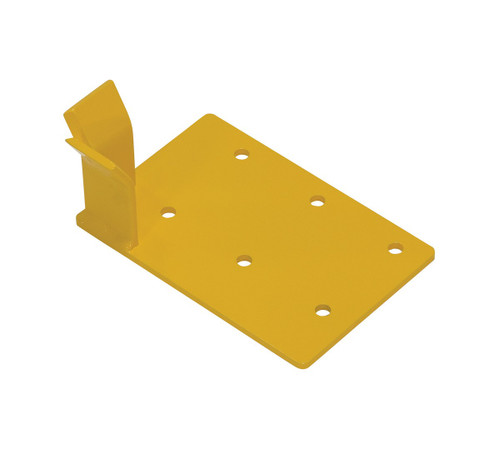 Vestil CG-12-L Steel Transporter Left Corner Guard Option Yellow | Material Flow