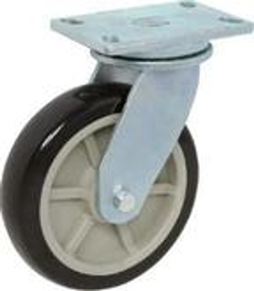Material Flow STP7000 Series Heavy Duty Drop Forged Rigid Caster (Swivel caster shown. Actual caster is rigid.) Material Flow STP7000 Series Heavy Duty Drop Forged Rigid Caster (Swivel caster shown. Actual caster is rigid.)