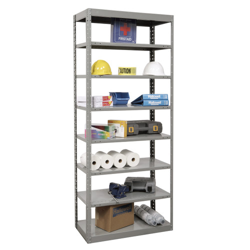 DuraTech Pass-Thru Steel Shelving 8 Shelf 48"W x 87"H