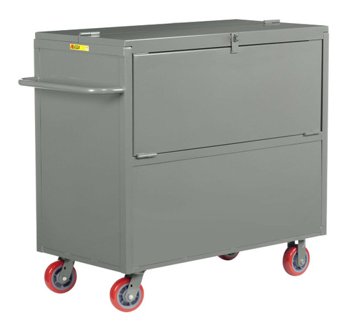 Little Giant Security Box Truck-Solid Sides SBS-3060-6PY | Material Flow