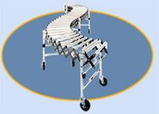 Material Flow Medium Duty Accordion Roller Conveyors