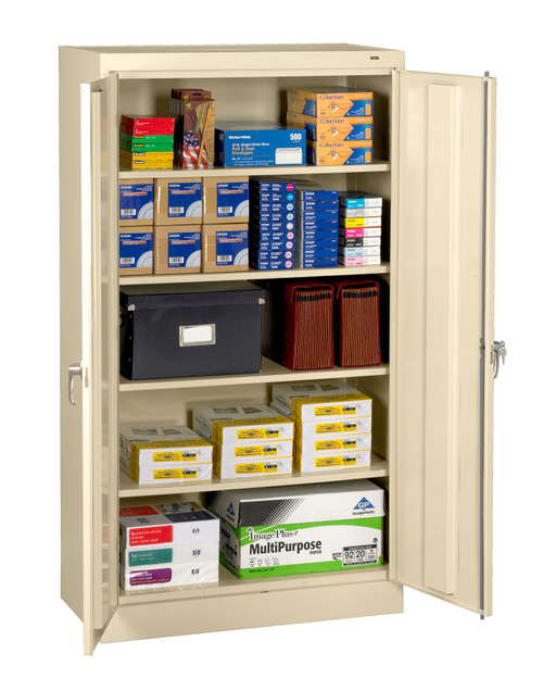 Tennsco 66 inch High Storage Cabinets - Welded - Model 6618DH