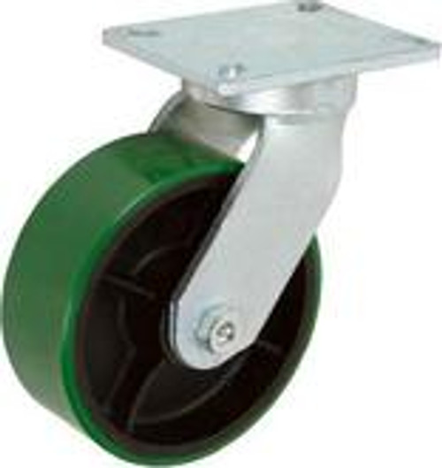 Material Flow STP7500 KPL Series Heavy Duty Kingpinless Rigid Caster (Swivel caster shown. Actual caster is rigid.) Material Flow STP7500 KPL Series Heavy Duty Kingpinless Rigid Caster (Swivel caster shown. Actual caster is rigid.)