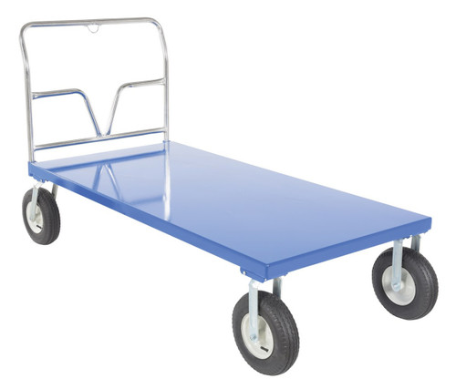 Vestil PNU-3672 Pneumatic Tire Steel Platform Trucks - Material Flow Vestil PNU-3672 Pneumatic Tire Steel Platform Trucks - Material Flow