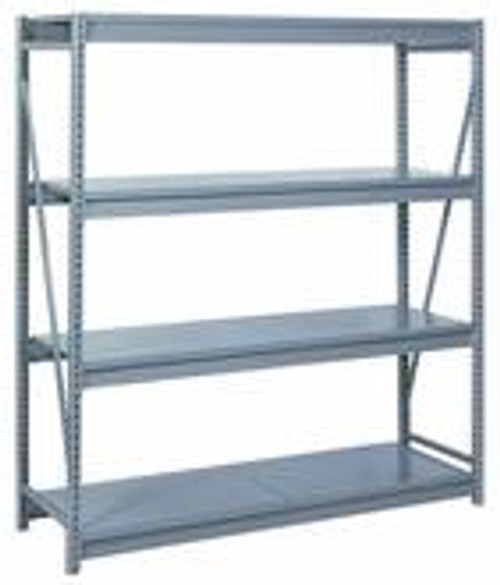 Lyon Bulk Storage Racks - 96 Inch Wide - Solid Steel Decking